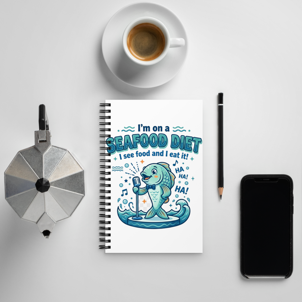 Im On A Seafood Diet I See Food And Dad Joke About I...