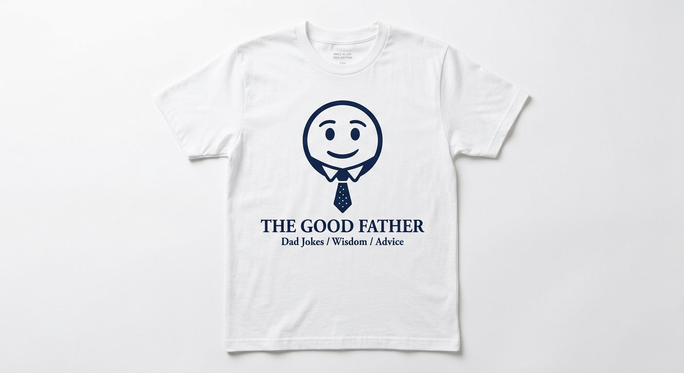 The Good Father Dad Jokes - Premium T-Shirt