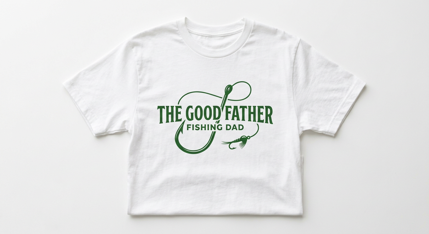 The Good Father Fishing - Premium T-Shirt