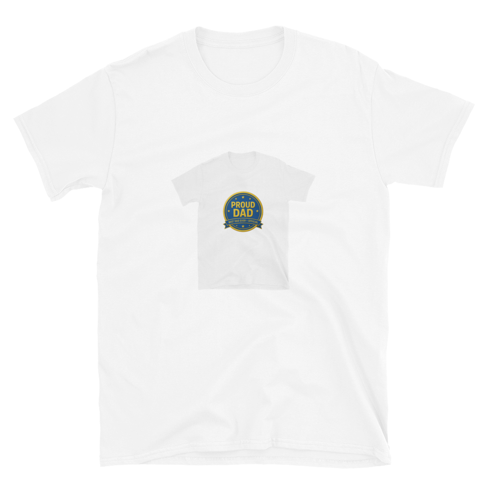 Proud Dad Certified — Premium T-Shirt