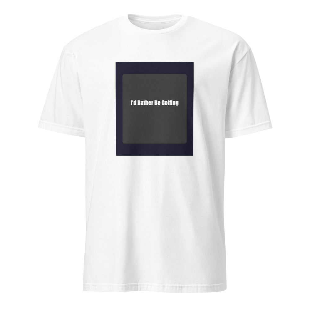Id Rather Be Golfing — Premium T-Shirt