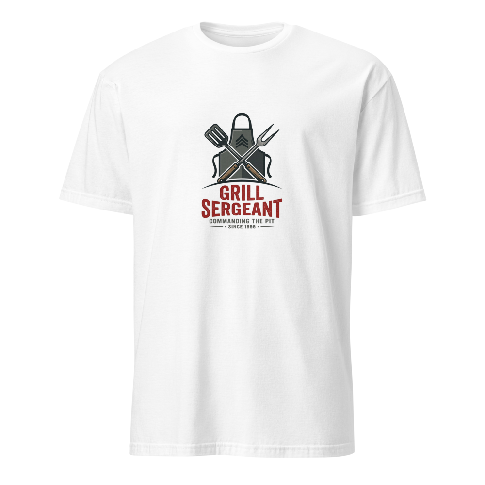 Grill Sergeant Seasoned With Attitude — Premium T-Shirt
