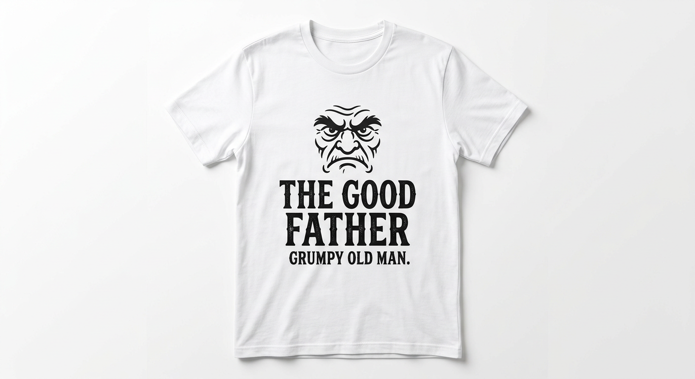 The Good Father Grumpy - Premium T-Shirt
