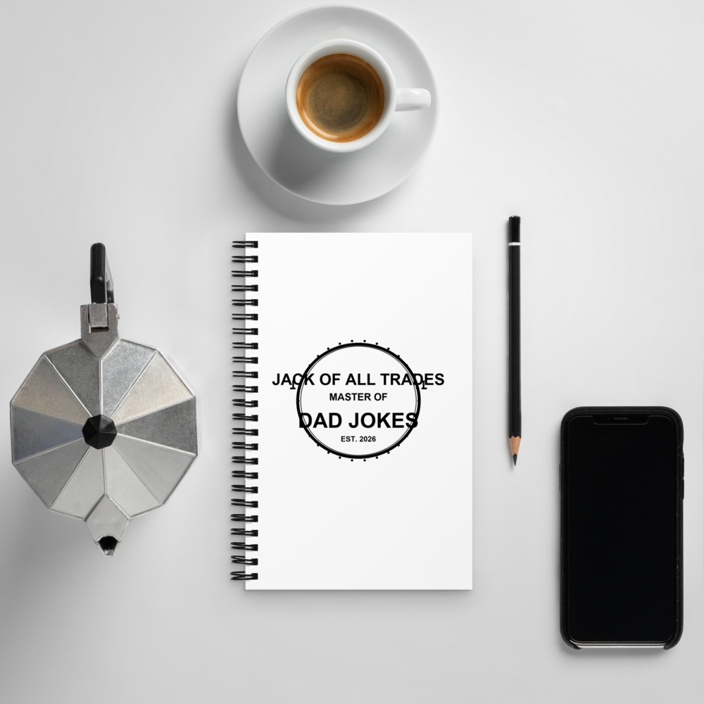 Jack of All Trades — Spiral Notebook
