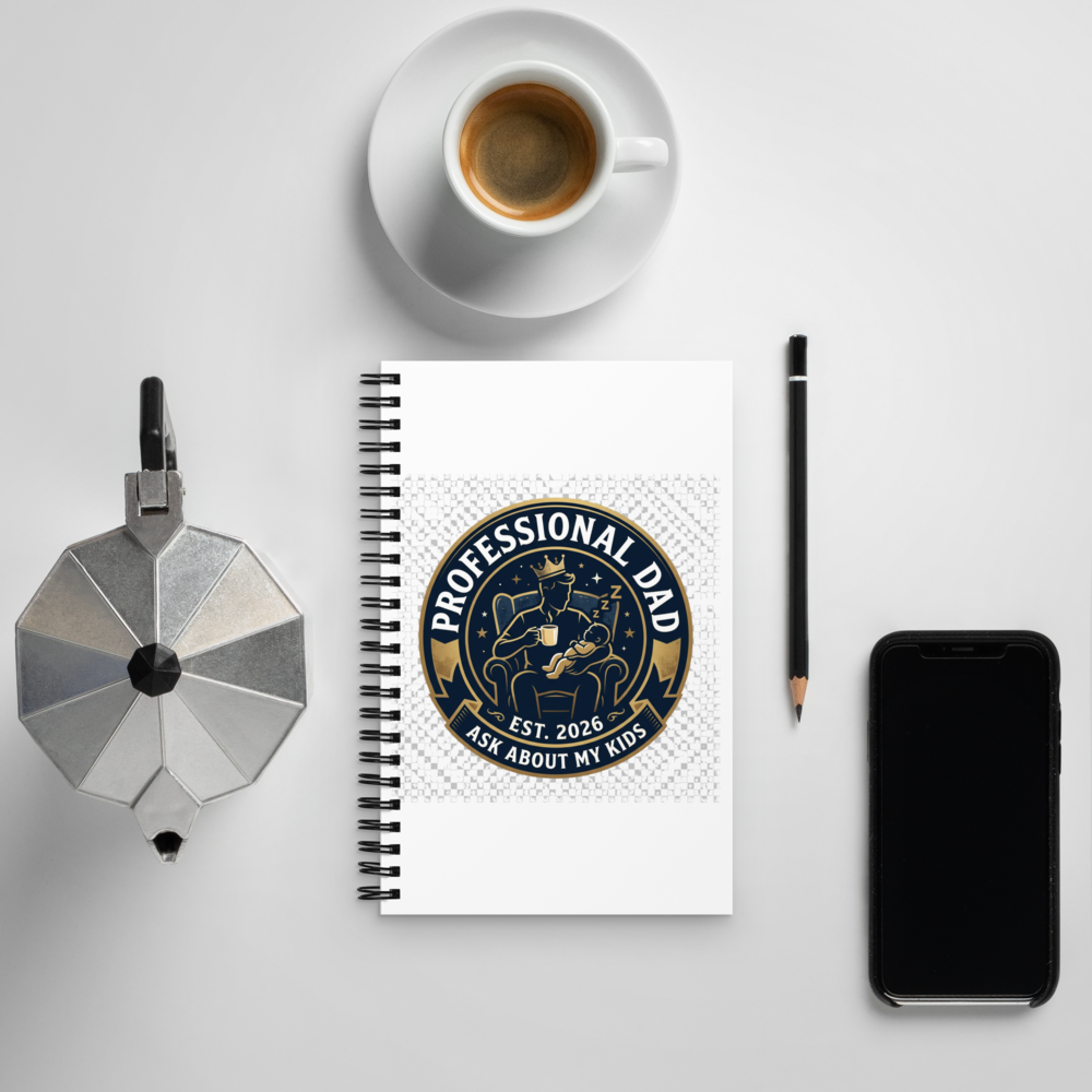 Professional Dad — Spiral Notebook